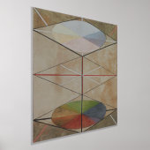 Hilma Af Klint, The Swan No.23,抽象芸術・アート 箔ポスター (レイダウン)