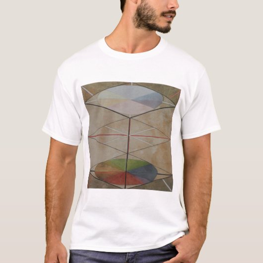 Hilma Af Klint, The Swan No.23,抽象芸術・アート Tシャツ (正面)