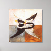 Hilma Af Klint, The Swan No.24,抽象芸術・アート キャンバスプリント (正面)
