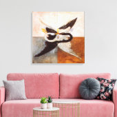 Hilma Af Klint, The Swan No.24,抽象芸術・アート キャンバスプリント (インサイチュ (リビング))