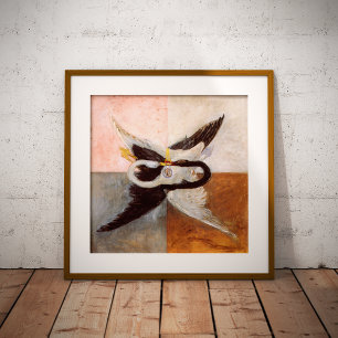 Hilma Af Klint, The Swan No.24,抽象芸術・アート フォトプリント