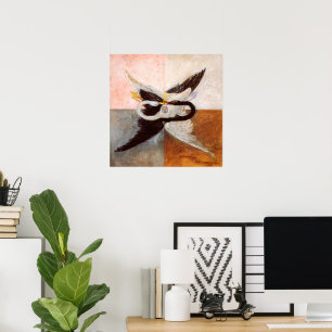 Hilma Af Klint, The Swan No.24,抽象芸術・アート ポスター