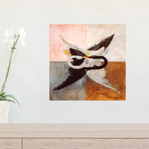 Hilma Af Klint, The Swan No.24,抽象芸術・アート 箔ポスター