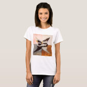 Hilma Af Klint, The Swan No.24,抽象芸術・アート Tシャツ (正面フル)