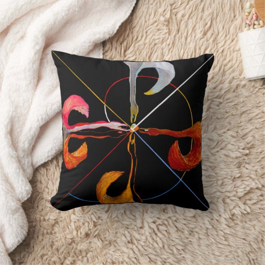 Hilma af Klint - The Swan No. 7 クッション (ブランケット)