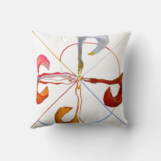 Hilma af Klint - The Swan No. 7 クッション (裏面)