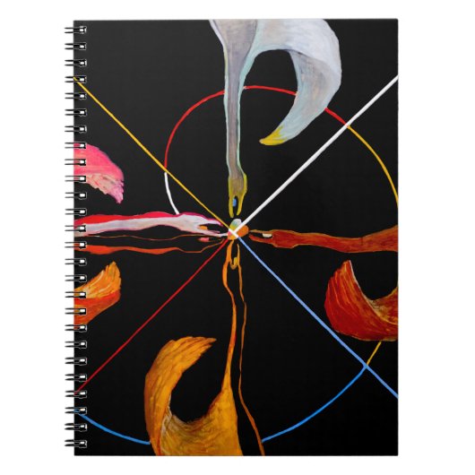 Hilma af Klint - The Swan No. 7 ノートブック (正面)