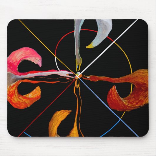 Hilma af Klint - The Swan No. 7 マウスパッド (正面)
