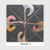 Hilma Af Klint, The Swan No.7,抽象芸術・アート シール (シート)