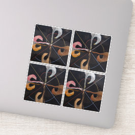 Hilma Af Klint, The Swan No.7,抽象芸術・アート シール