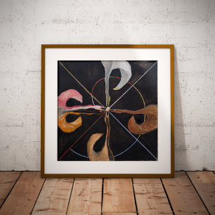 Hilma Af Klint, The Swan No.7,抽象芸術・アート フォトプリント