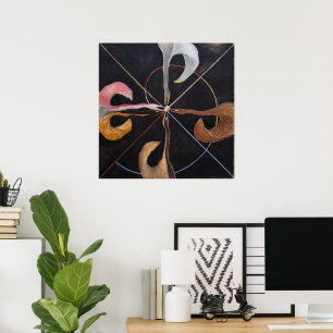 Hilma Af Klint, The Swan No.7,抽象芸術・アート ポスター