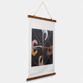 Hilma Af Klint, The Swan No.7,抽象芸術・アート 吊り下げ型タペストリー (傾斜あり)