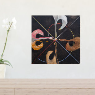 Hilma Af Klint, The Swan No.7,抽象芸術・アート 箔ポスター