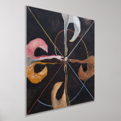 Hilma Af Klint, The Swan No.7,抽象芸術・アート 箔ポスター (レイダウン)