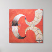 Hilma Af Klint, The Swan No.9,抽象芸術・アート キャンバスプリント (正面)