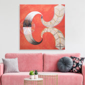Hilma Af Klint, The Swan No.9,抽象芸術・アート キャンバスプリント (インサイチュ (リビング))