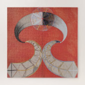 Hilma Af Klint, The Swan No.9,抽象芸術・アート ジグソーパズル (横)