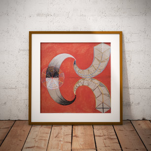Hilma Af Klint, The Swan No.9,抽象芸術・アート フォトプリント