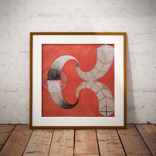 Hilma Af Klint, The Swan No.9,抽象芸術・アート フォトプリント