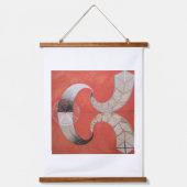 Hilma Af Klint, The Swan No.9,抽象芸術・アート 吊り下げ型タペストリー (正面)