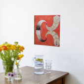 Hilma Af Klint, The Swan No.9,抽象芸術・アート 箔ポスター (レイダウン (キッチン))