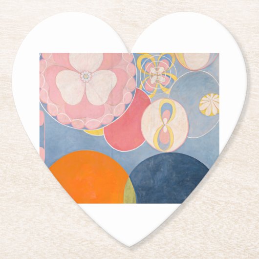 Hilma af Klint The Ten Largest ペーパーコースター (正面)