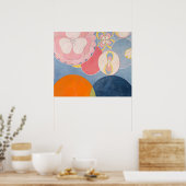Hilma af Klint The Ten Largest ポスター (キッチン)