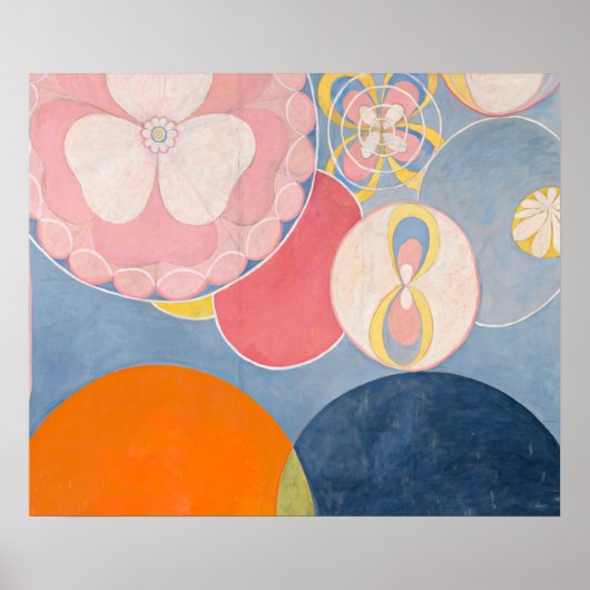 Hilma af Klint The Ten Largest ポスター (正面)