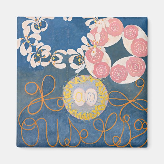 Hilma af Klint The Ten Largest マグネット (正面)