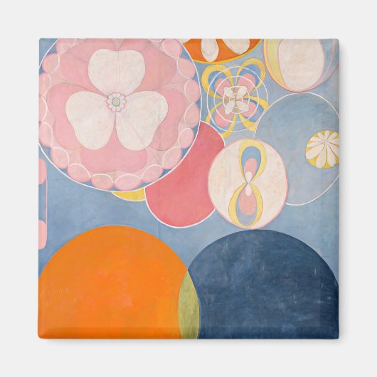 Hilma af Klint The Ten Largest マグネット (正面)