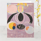 Hilma Af Klint, The Ten Largest No6,抽象芸術・アート カード (黄色い花)