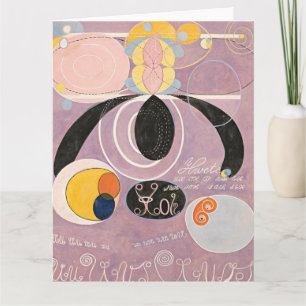 Hilma Af Klint, The Ten Largest No6,抽象芸術・アート カード