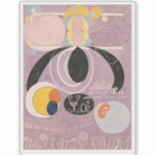 Hilma Af Klint, The Ten Largest No6,抽象芸術・アート シール (正面)