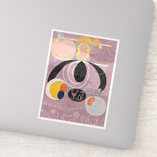 Hilma Af Klint, The Ten Largest No6,抽象芸術・アート シール (詳細)
