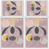 Hilma Af Klint, The Ten Largest No6,抽象芸術・アート シール (正面)