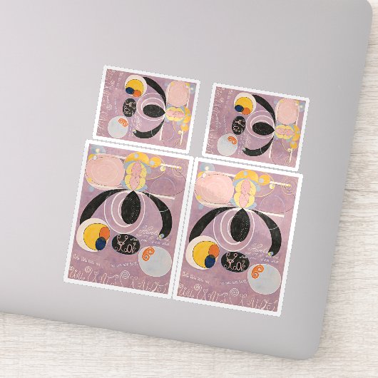 Hilma Af Klint, The Ten Largest No6,抽象芸術・アート シール (詳細)