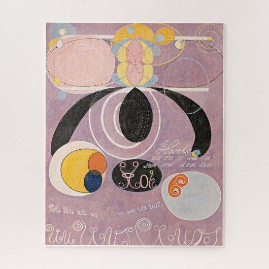 Hilma Af Klint, The Ten Largest No6,抽象芸術・アート ジグソーパズル (縦)