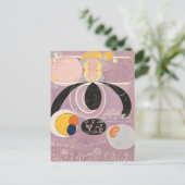 Hilma Af Klint, The Ten Largest No6,抽象芸術・アート ポストカード (スタンド正面)