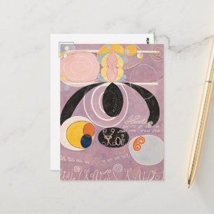 Hilma Af Klint, The Ten Largest No6,抽象芸術・アート ポストカード