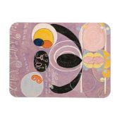 Hilma Af Klint, The Ten Largest No6,抽象芸術・アート マグネット (横)