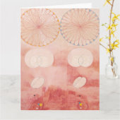 Hilma Af Klint, The Ten Largest No9,抽象芸術・アート カード (黄色い花)