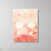 Hilma Af Klint, The Ten Largest No9,抽象芸術・アート キャンバスプリント (正面)