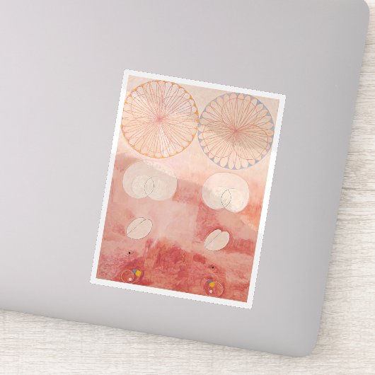 Hilma Af Klint, The Ten Largest No9,抽象芸術・アート シール (詳細)