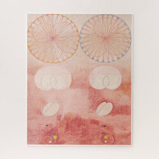 Hilma Af Klint, The Ten Largest No9,抽象芸術・アート ジグソーパズル (縦)