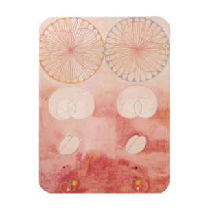 Hilma Af Klint, The Ten Largest No9,抽象芸術・アート マグネット