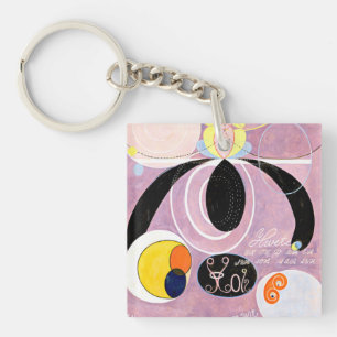 Hilma af Klint - The Ten Largest, No. 06 キーホルダー