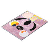 Hilma af Klint - The Ten Largest, No. 06 ノートブック (左側)