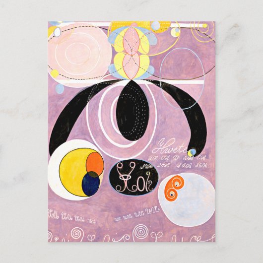 Hilma af Klint - The Ten Largest, No. 06 ポストカード (正面)