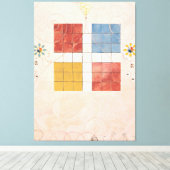 Hilma af Klint - The Ten Largest, No. 10, Old Age  キャンバスプリント (インサイチュ (ウッドフロア))